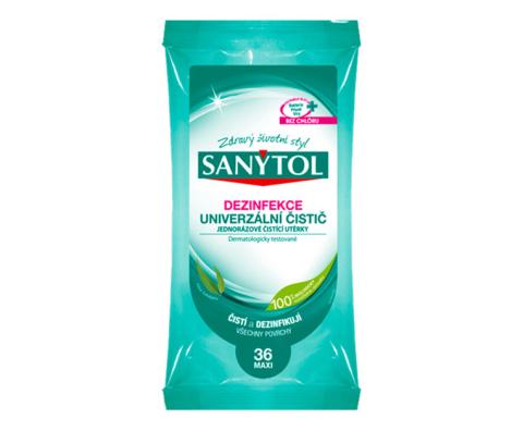 Sanytol dezinfekční čistící ubrousky 36ks