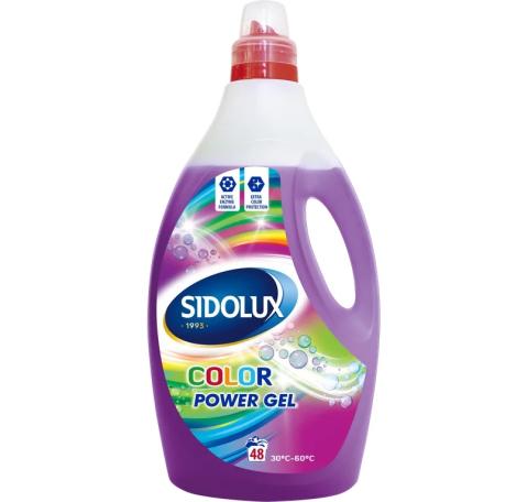 Sidolux Power Gel na praní barevného prádla 1,92l
