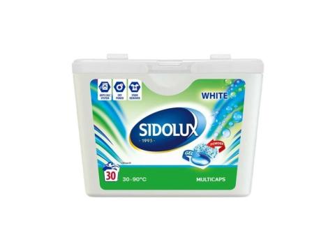 Sidolux Multicaps na praní bílého prádla 30ks