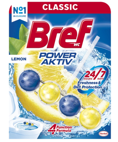 WC závěs BREF power aktiv kuličky 1ks/bal citron WC závěs BREF power aktiv kuličky 1ks/bal citron