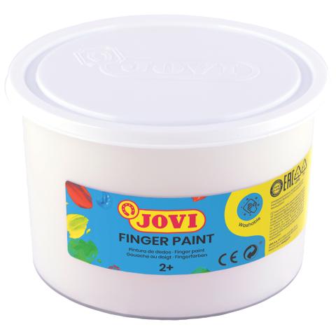 Prstové barvy JOVI 500ml bílá - 56101