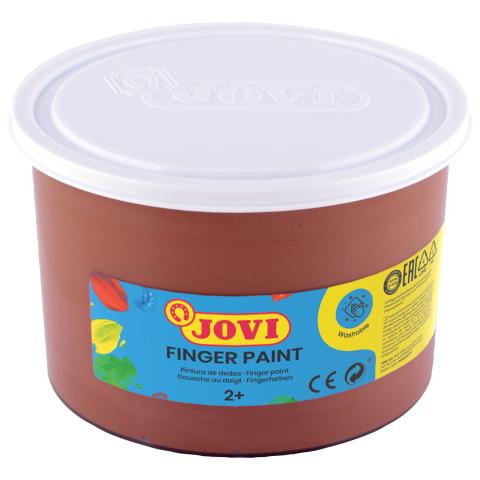 Prstové barvy JOVI 500ml hnědá - 56112 Prstové barvy JOVI 500ml hnědá - 56112