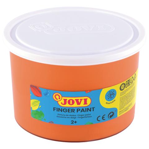 Prstové barvy JOVI 500ml oranžová - 56106