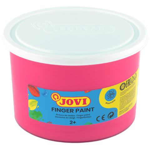 Prstové barvy JOVI 500ml růžová - 56108