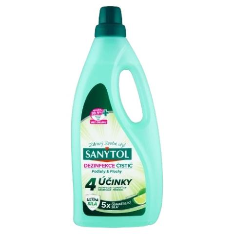 Sanytol dezinfekce univerzální na podlahy 4 účinky 1l Sanytol dezinfekce univerzální na podlahy 4 účinky 1l