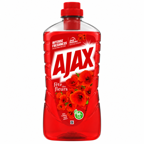 AJAX UNI na podlahy Vlčí mák červený 1000ml AJAX UNI na podlahy Vlčí mák červený 1000ml