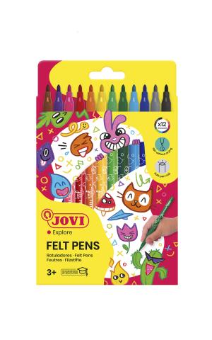 FIXY JOVI tenké 12 ks vypratelné - 1612 FIXY JOVI tenké 12 ks vypratelné - 1612