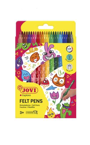 FIXY JOVI tenké 24 ks vypratelné - 1624 FIXY JOVI tenké 24 ks vypratelné - 1624
