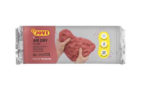 Modelovací hmota JOVI samotvrdnoucí 0,5kg hnědá Terracotta - 88 Modelovací hmota JOVI samotvrdnoucí 0,5kg hnědá Terracotta - 88