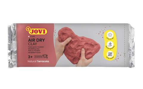 Modelovací hmota JOVI samotvrdnoucí 1kg hnědá Terracotta - 89 Modelovací hmota JOVI samotvrdnoucí 1kg hnědá Terracotta - 89