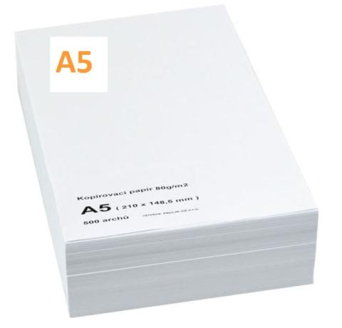 Xerografický papír A5/80gr/500listů