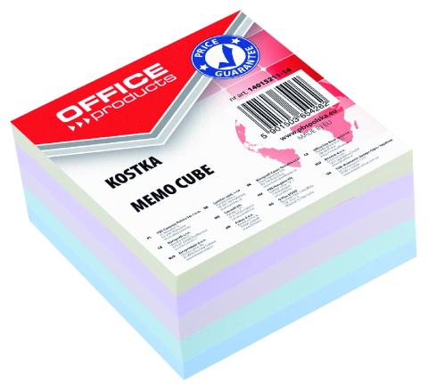 Blok kostka 8,5x8,5x4 barevný lepený Blok kostka 8,5x8,5x4 barevný lepený