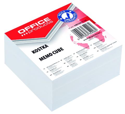 Blok kostka 8,5x8,5x4 volný bílý Blok kostka 8,5x8,5x4 volný bílý