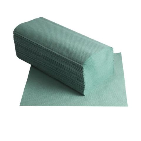 Ručník papírový Z-Z jednovrstvý zelený/ 10kg