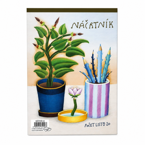 Náčrtník A4/20 listů