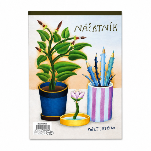 Náčrtník A5/40 listů