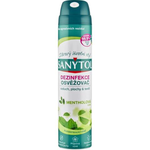 Sanytol osvěžovač vzduchu 300ml Mentol