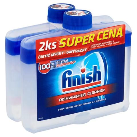Čistič myčky FINISH Calgonit 250ml 2ks/bal Čistič myčky FINISH Calgonit 250ml 2ks/bal