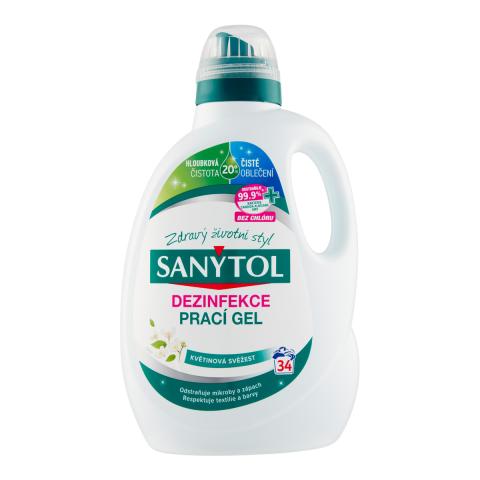 Sanytol dezinfekční prací gel 1,7l/34PD
