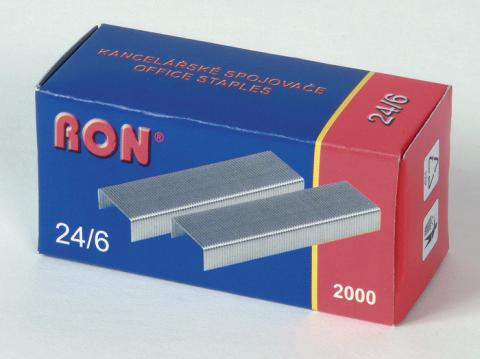Spojovače do sešívačky 24/6 2000ks RON