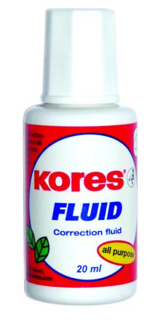 Korekční lak 20ml štěteček KORES Fluid