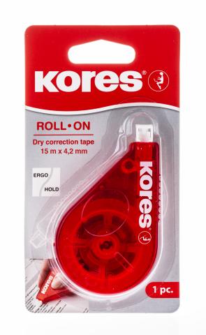 Korekční strojek KORES Roll-On 4,2x15m