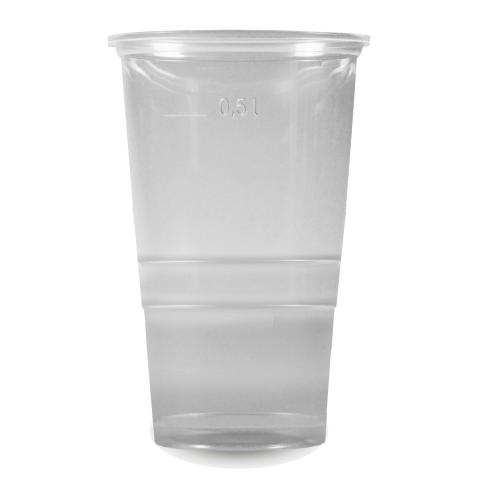 Kelímek transparent PP 0,5 l/50ks