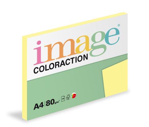 Papír barevný Color A4/80gr Desert pastelově žlutý YE23