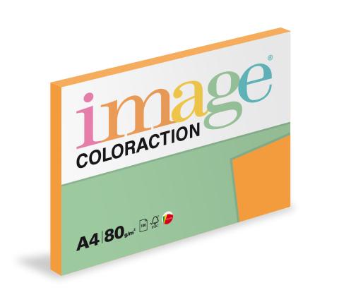 Papír barevný Color A4/80gr Venezia sytě oranžový AG10