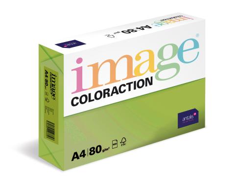 Papír barevný Color A4/80gr Java středně zelený MA42