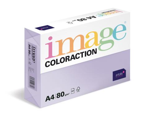 Papír barevný Color A4/80gr Tundra pastelově fialový LA12
