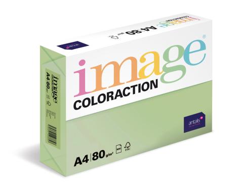 Papír barevný Color A4/80gr Forest pastelově zelený MG28