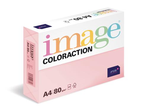 Papír barevný Color A4/80gr Tropic pastelově růžový OPI74