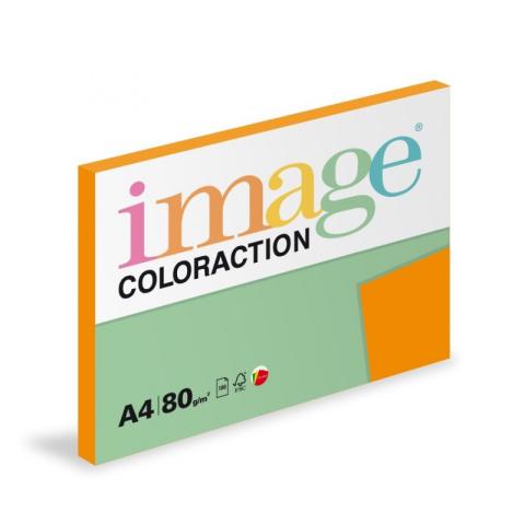 Papír barevný Color A4/80gr Amsterdam cihlově oranžový OR43