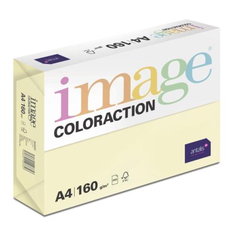Papír barevný Color A4/160gr Desert pastelově žlutý YE23