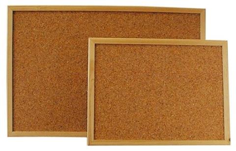Tabule korková 60x90 dřevěný rám