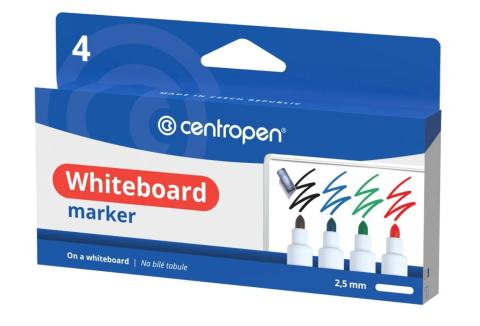 Značkovač Centropen 8559/4ks stíratelný