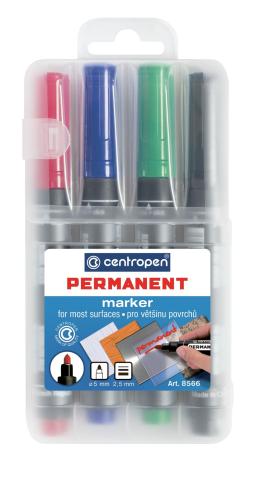 Značkovač Centropen 8566/4ks