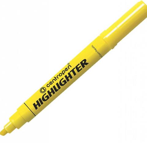 Zvýrazňovač Centropen 8552 žlutý