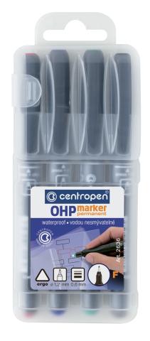 Popisovač Centropen 2636/4ks 0,6mm