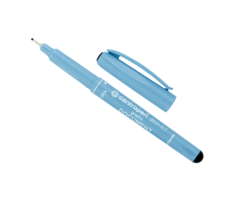 Popisovač Centropen dokument 2631/0,7 černý