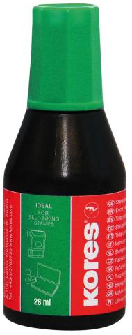 Razítková barva KORES 28ml zelená