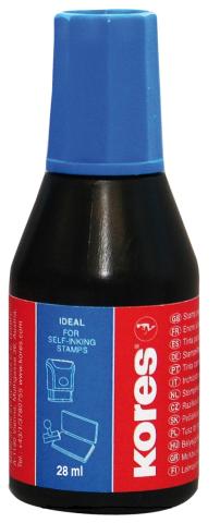 Razítková barva KORES 28ml modrá