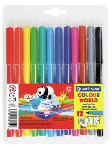 Popisovač Centropen 7550/12ks