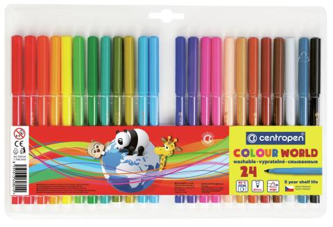 Popisovač Centropen 7550/24ks