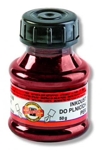 Inkoust červený Koh-i-noor 50gr