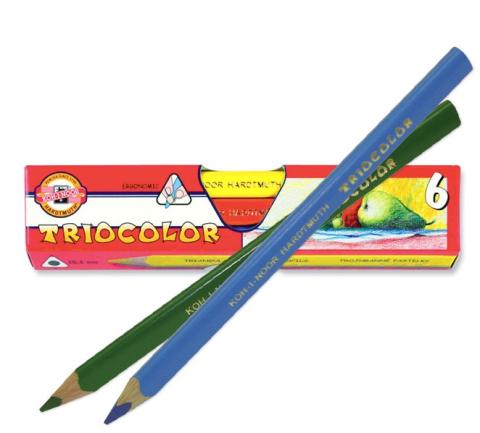 Pastelky 3151 JUMBO trojhranné 6 Koh-i-noor