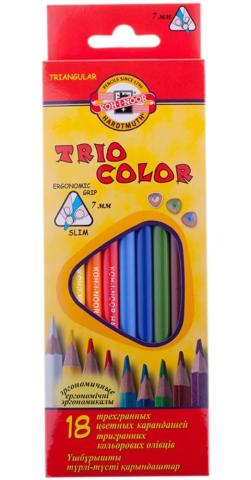 Pastelky 3133 trojhranné Koh-i-noor 18ks
