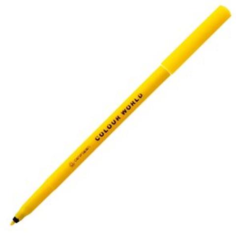 Popisovač Centropen 7550 žlutý