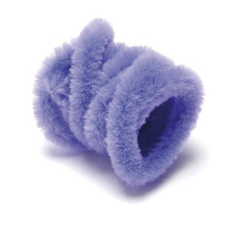 Plyšový drátek 50cm/10ks fialový